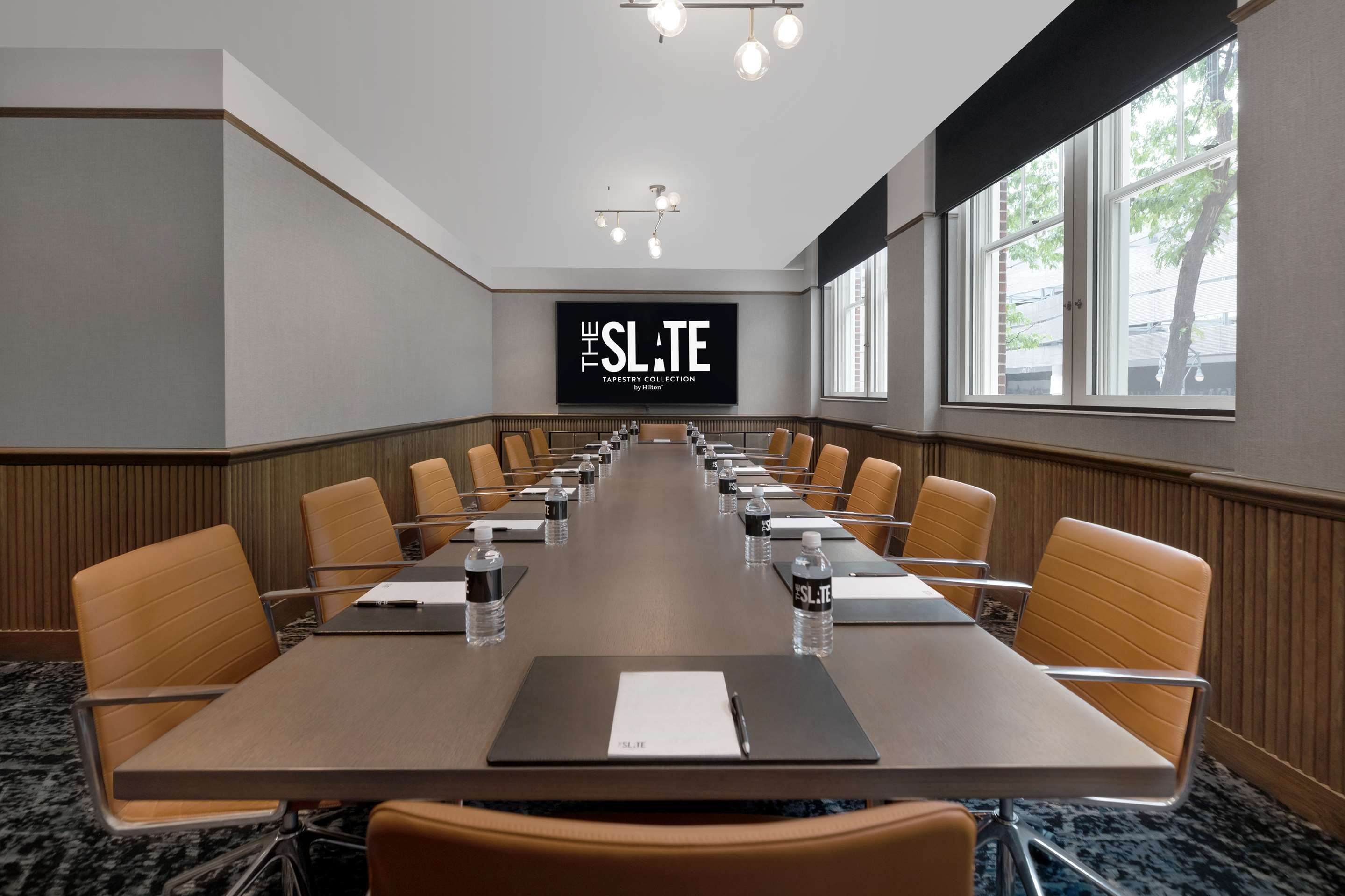 Conference room view of The Slate Denver, Tapestry Collection By Hilton