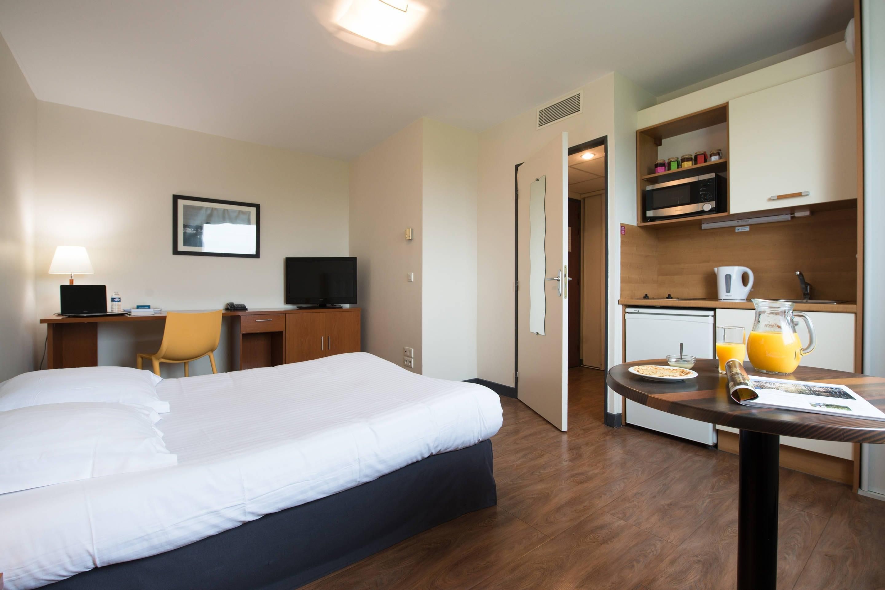 Comfort Aparthotel Saint-Nazaire Les Portes de l'Océan - Saint-Nazaire - Slaapkamer