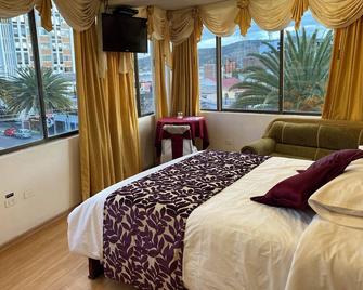 Hotel El Cisne Internacional - Riobamba - Slaapkamer