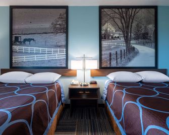 Super 8 by Wyndham Mattoon - Mattoon - Slaapkamer