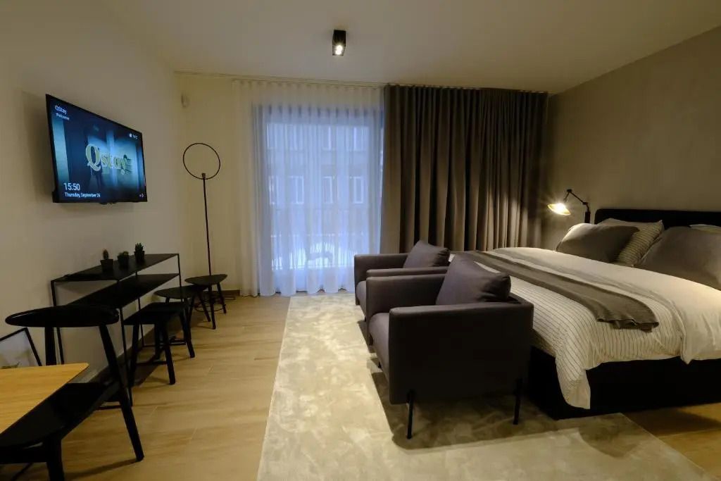 Qstay Good Living Apartments - אנטוורפן - חדר שינה