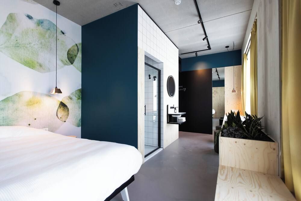 The Urban Hotel Moloko - Enschede - Sypialnia