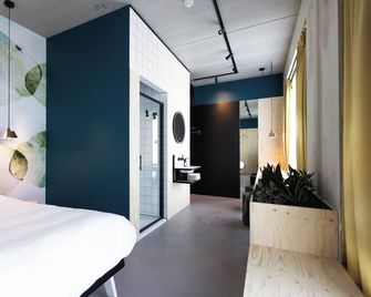 The Urban Hotel Moloko - Enschede - Sypialnia