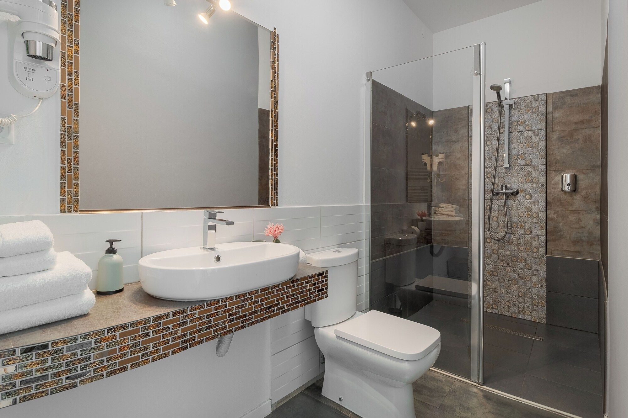 Aparthotel Aria Boutique Central - Velký Varadín - Koupelna