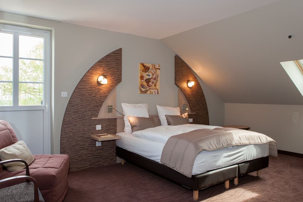 Hotel Restaurant Le Cleebourg - Drachenbronn-Birlenbach - Slaapkamer