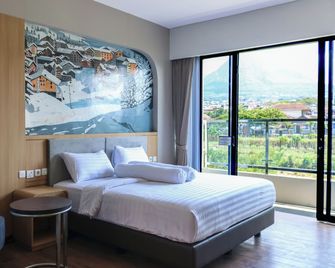 Azana Best Hotel Batu - Маланг - Спальня