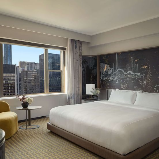 Bedroom view of Park Lane New York