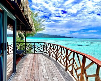 Eden Private Island Tahaa - Patio