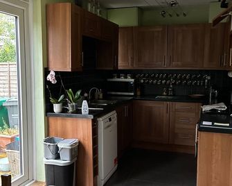 6guests-Parking-Petsok-Familyfriendly-Garden - Manchester - Kitchen