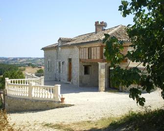 Quercy house, open view, private pool - 15 people - Brassac - Building