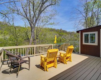 The River House! Quiet Retreat on Shenandoah River - Charles Town - Balkon