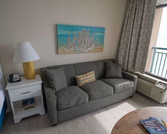 Sandcastle Oceanfront Resort South Beach - Myrtle Beach - Living room