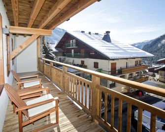 Résidence Prestige Odalys Les Fermes de Chatel - Châtel - Balkón