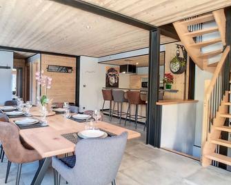 Chalet Bas-Thex 8-10 Pers Saint Jean D'aulps- Proche Morzine-Wifi - Saint-Jean-d'Aulps - Dining room