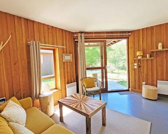 Chalet Cosy Nature - Alzon - Sala de estar