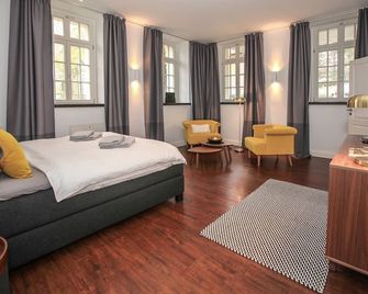 أبارتمنتس آم فولكيرشلاش تدينكمال - ليبزيغ - غرفة نوم