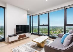 Sky One Apartments By Cllix - Box Hill - Living room