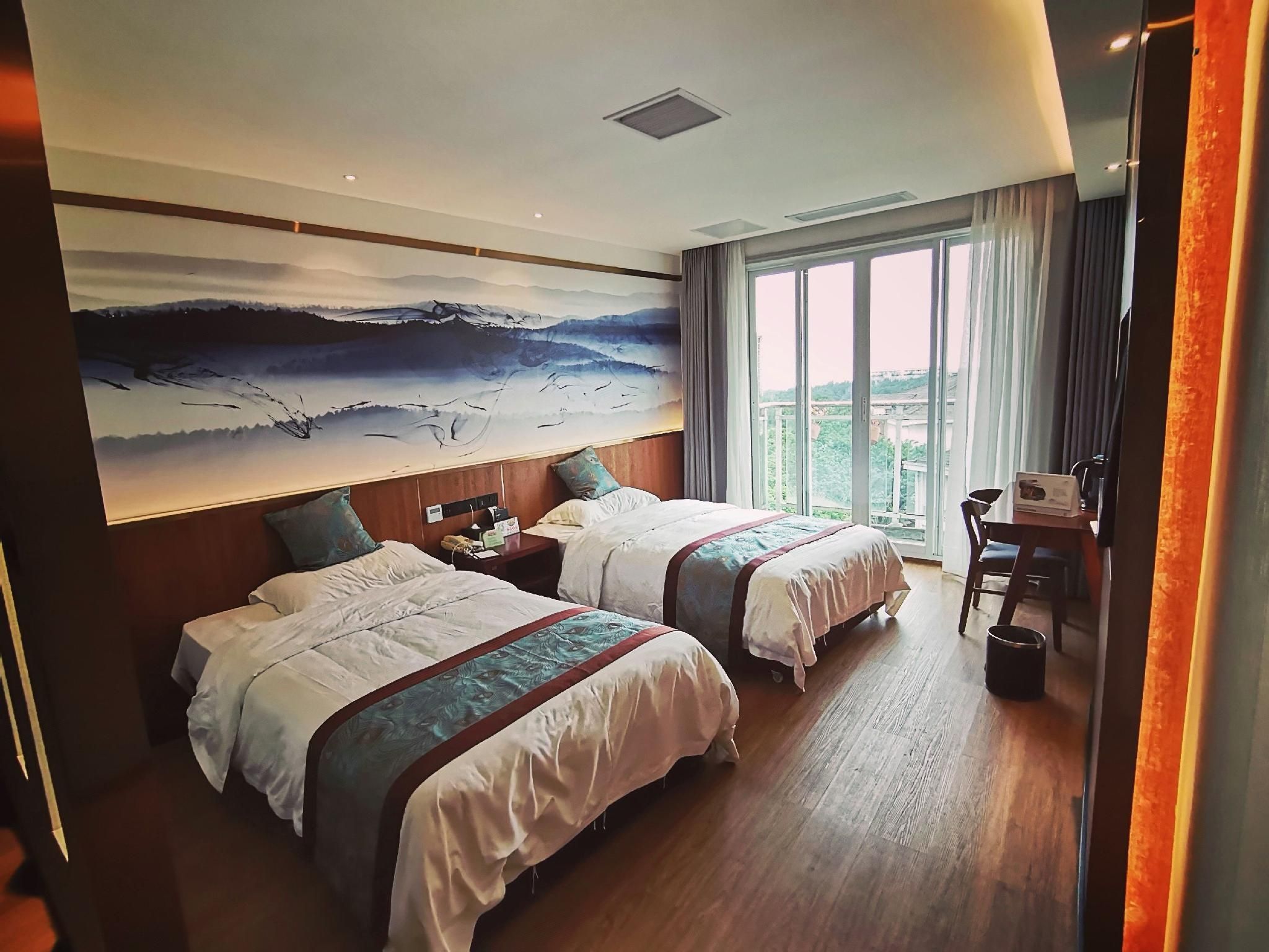 Oriental Landscape Holiday Hotel - צ'ונגקינג - חדר שינה