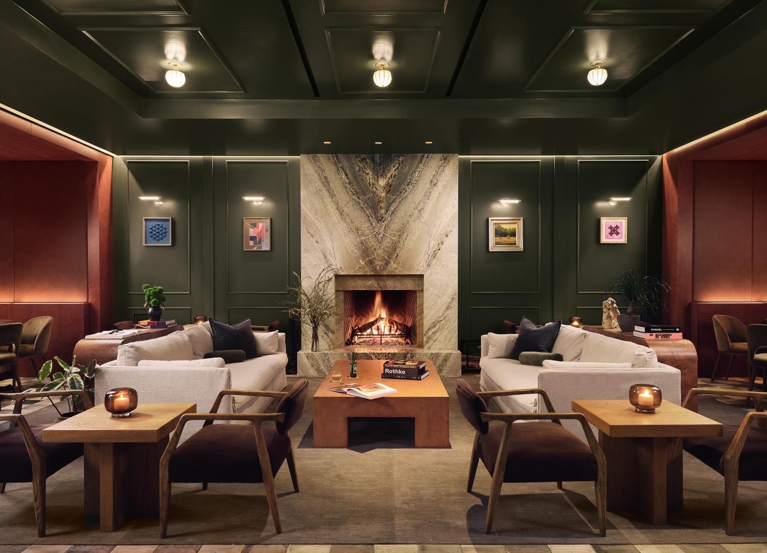 The Inn at Green Pastures - אוסטין - טרקלין