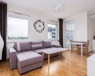 Brzezno Homely Apartment - Gdansk - Sala de estar