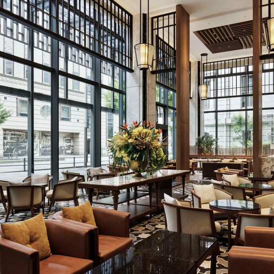 Lounge view of Hyatt Regency Yokohama