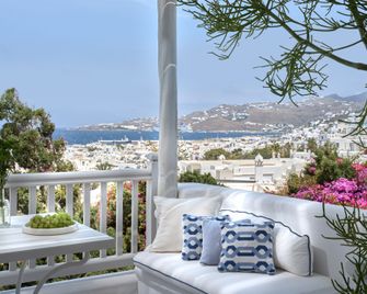 Belvedere Mykonos - Main Hotel - The Leading Hotels of the World - Míkonos - Balcón