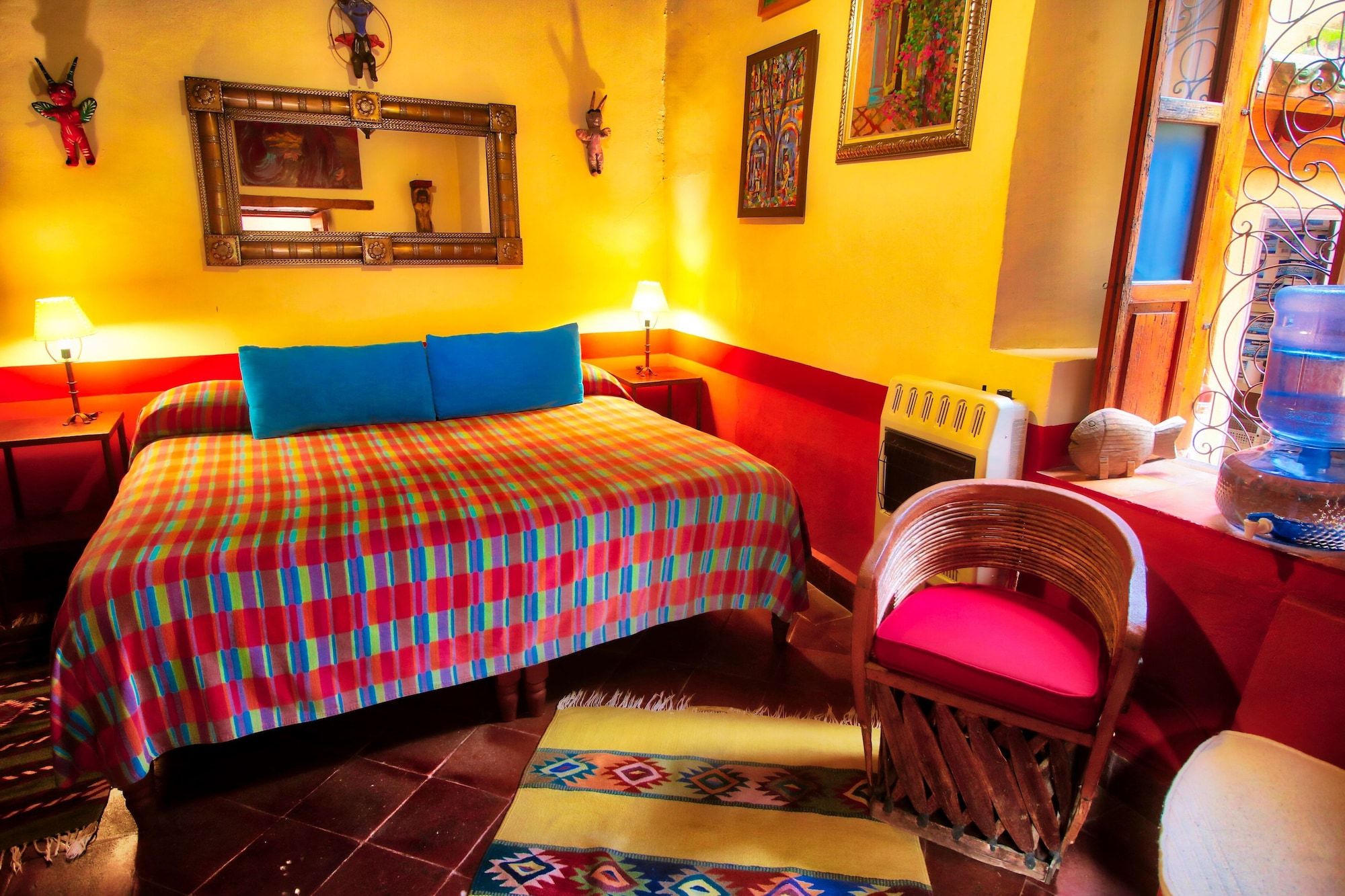 Hotel Casa Encantada - Patzcuaro - Schlafzimmer