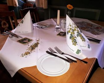 Brauereigasthof Dachsenfranz - Zuzenhausen - Restaurant