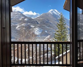 Spacious chalet with panoramic view of the Ecrins Park peaks - Vallouise-Pelvoux - Balcony