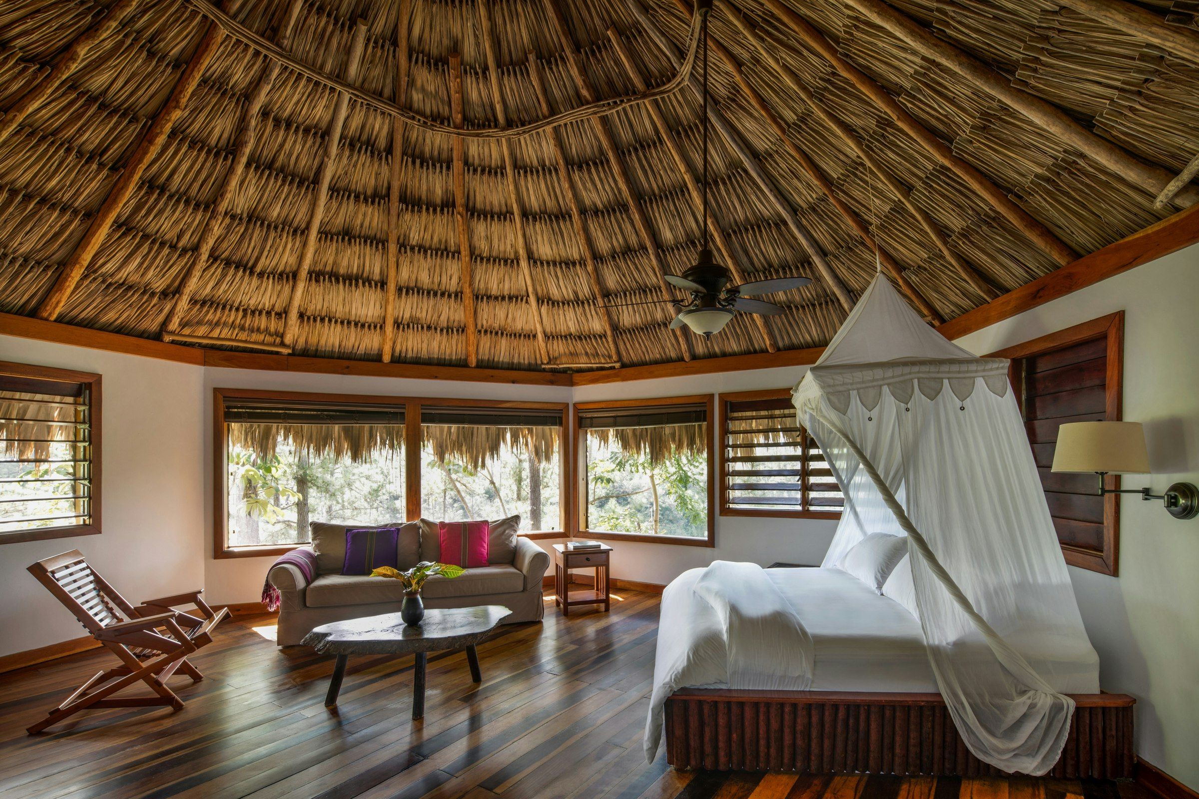 Gaia Riverlodge - San Ignacio - Schlafzimmer