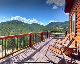 Mountain Liv’n Modern Off-grid Home with Amazing Views - Idaho Springs - Balkon