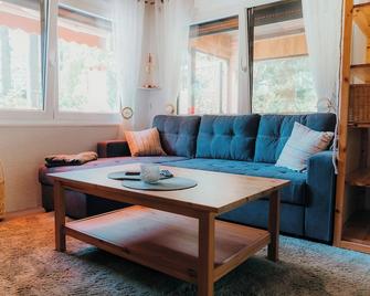Ferienhaus Nachtigall - Schorfheide - Wohnzimmer