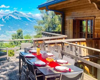 Chalet Altamira by Interhome - Nendaz - Balcon