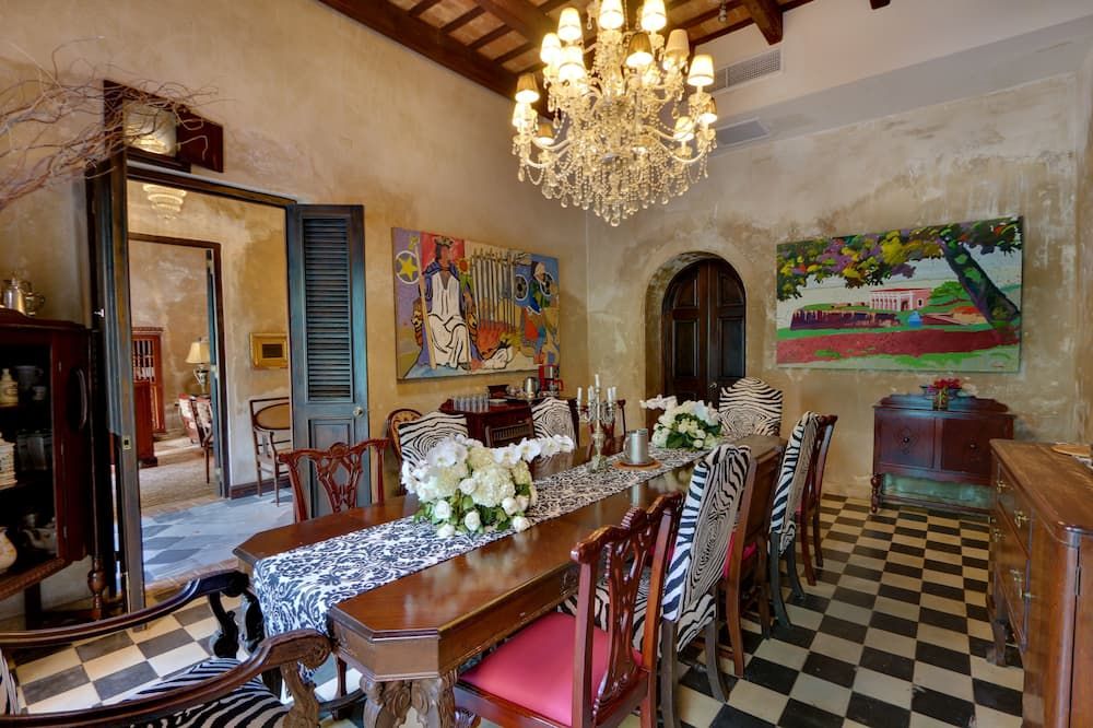 Villa Herencia Hotel - סן חואן - חדר אוכל