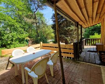 Chalet de la forêt 1 à 6 pers - Cirey-sur-Vezouze - Patio