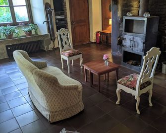 ZI Rosina mit Burggartenblick - Heek - Sala de estar