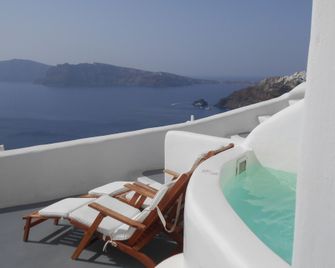 Rimida Villas- Adults Only - Oia - Balkon