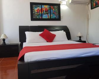 Hotel Media Luna - סנטה מרטה - חדר שינה