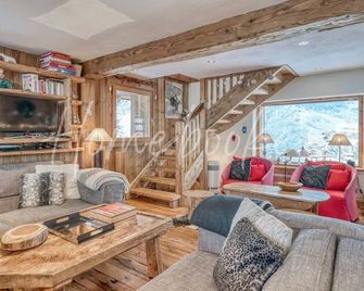 Chalet Hermine - Megève - Salon