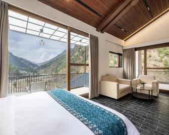 Echor Noah Villa Tirthan Valley - Gushaini - Bedroom