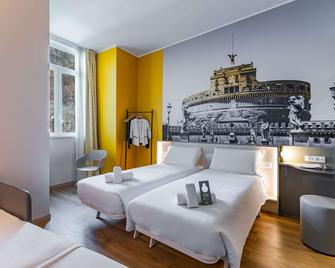 B&B Hotel Roma Pietralata Tiburtina - Roma - Camera da letto
