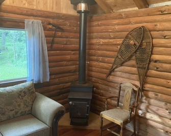 Unique secluded Log Cabin on Private Spring fed lake - Flesherton - Sala de estar