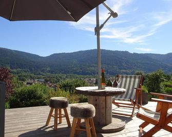 Chalet du Meix-Haut 7 people - sauna - classified 4 stars - Saulxures-sur-Moselotte - Balcón