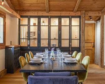 Le Beaulieu - Happy Rentals - شامونيكس-مون-بلان - غرفة طعام