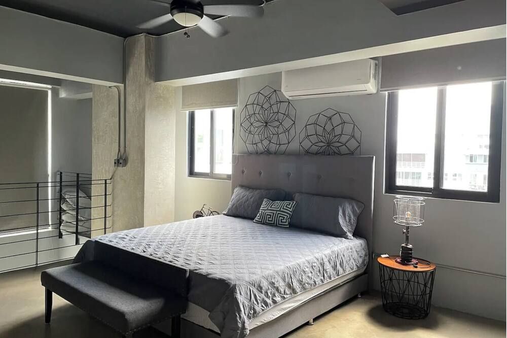 New 3 Floors Ph Loft, Private Jacuzzi,wifi, A/C - סנטו דומינגו - חדר שינה