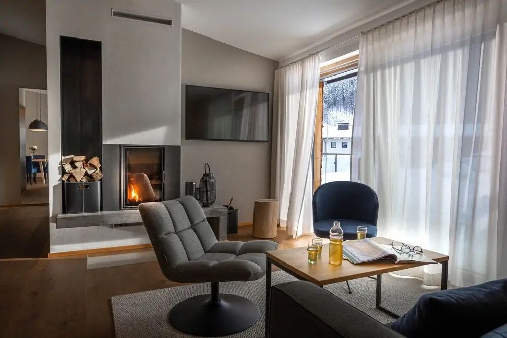 Sporthotel Chalets - גאשורן - סלון