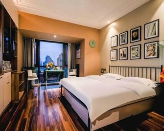 Picasso Apartment (Tianjin Nankai University) - Tianjin - Bedroom