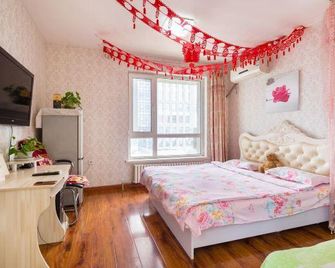 Aiwojia Boutique Apartment (Music Academy) - Shenyang - Bedroom