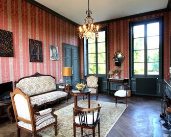 Château d'Island Vézelay - Avallon - Wohnzimmer