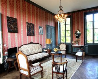 Château d'Island Vézelay - Аваллон - Вітальня